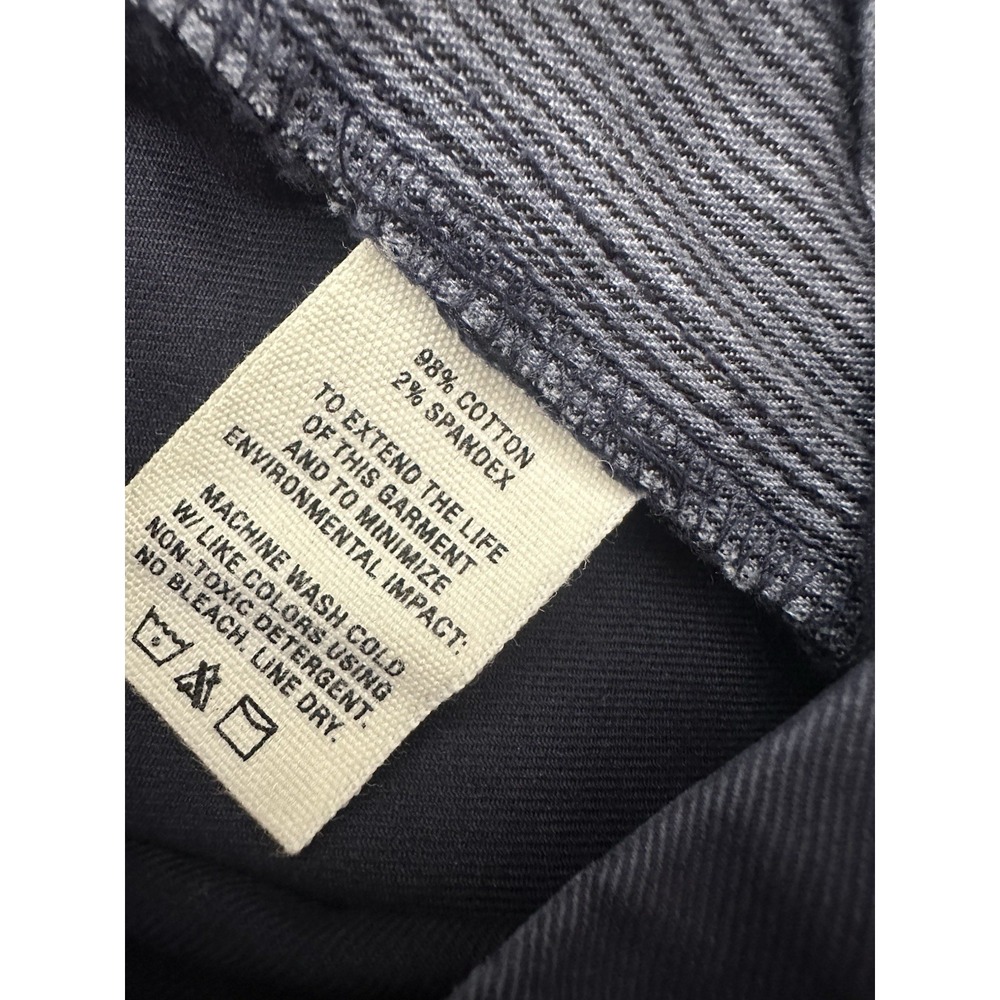 Alex Mill Pants Women's Size 10 Navy Blue Chino Pockets Classic Stretch - Picture 5 of 7